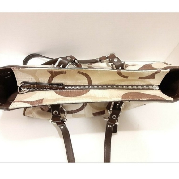 Coach Signature C Tonal Tote, EUC - Picture 2 of 3